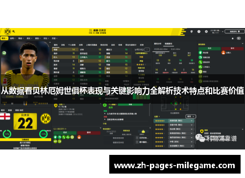 从数据看贝林厄姆世俱杯表现与关键影响力全解析技术特点和比赛价值 从数据看贝林厄姆世俱杯表现与关键影响力全解析技术特点和比赛价值